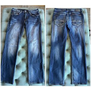 Men's Buffalo Jeans Blue - Size 34x33 EUC